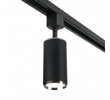 Трековый светильник Elektrostandard Svit GU10 черный/хром MRL 1013 a048166