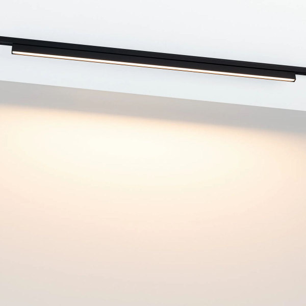 Трековый светодиодный светильник Arlight Mag-Microcosm-Flat-L600-16W Warm3000 043273 Трековый светодиодный светильник Arlight Mag-Microcosm-Flat-L600-16W Warm3000 043273