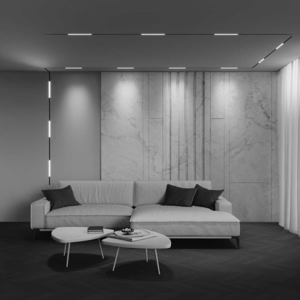 Трековый светильник Maytoni Technical EXILITY X Basis TR240-2-6W4K-B