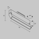 Трековый светильник Maytoni Technical TR223-1-12WCCT-W-B