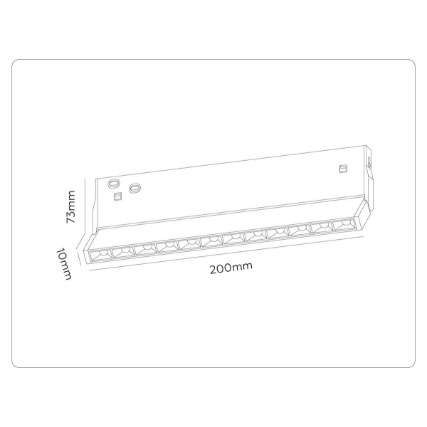 Трековый линейный светильник Ambrella Light TRACK SYSTEM GL2360