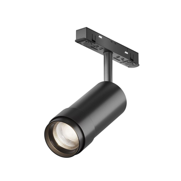 Трековый светодиодный светильник Maytoni Technical Magnetic Exility Focus Zoom TR211-1-12W4K-Z-B Трековый светодиодный светильник Maytoni Technical Magnetic Exility Focus Zoom TR211-1-12W4K-Z-B