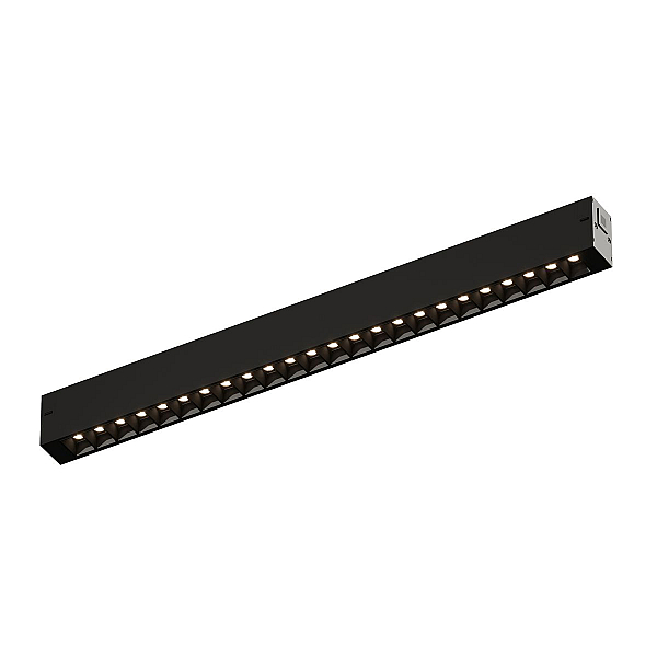 Трековый светодиодный светильник Denkirs Simple Grill DK8202-BK