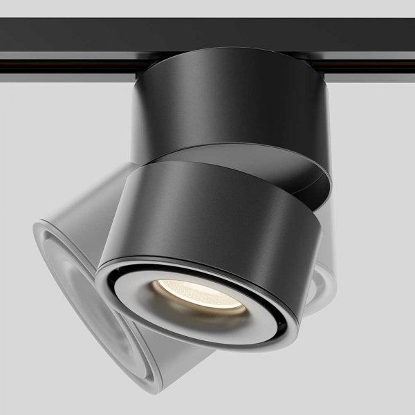 Трековый светильник Maytoni Technical Yin TR084-1-15W3K-B Трековый светильник Maytoni Technical Yin TR084-1-15W3K-B