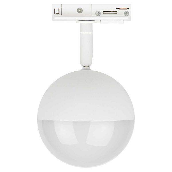 Трековый светильник однофазный ЭРА Round TR42-GX53 WH Б0054177