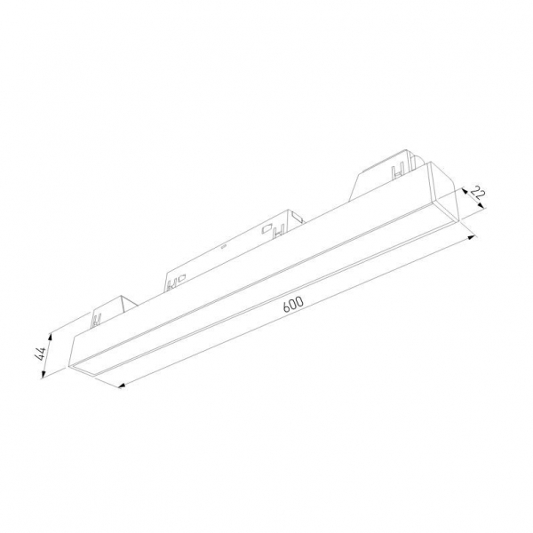 Трековый светодиодный светильник Elektrostandard Slim Magnetic 85002/01 a057190 Трековый светодиодный светильник Elektrostandard Slim Magnetic 85002/01 a057190