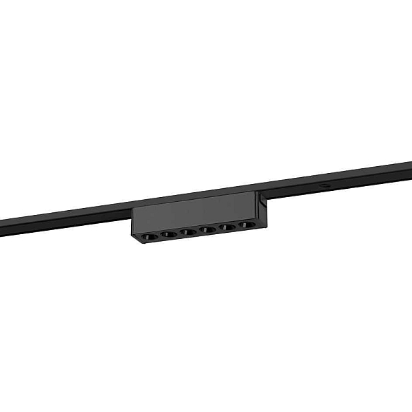 Магнитный трековый светильник ЭРА TRM-S5-2-6W4K BK Б0059049