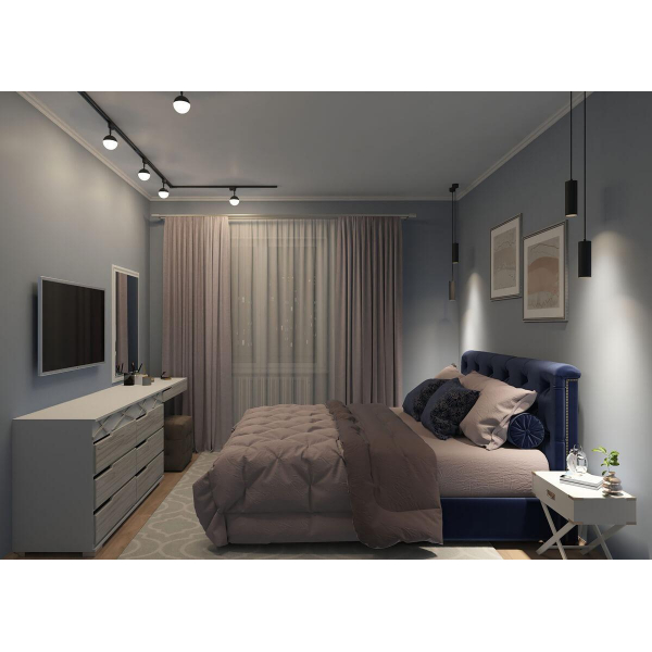 Трековый светодиодный светильник Denkirs DK6406-BK Трековый светодиодный светильник Denkirs DK6406-BK