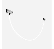 Трековый светодиодный светильник для магнитного шинопровода Crystal Lux Space CLT 0.33 018 24W BL 4000K