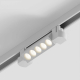Трековый линейный светильник направленного света Hesby Lighting Skylite Однофазный,213мм- 3000К, белый HSBL_0050