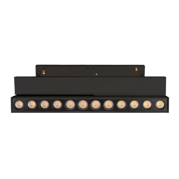Трековый светодиодный светильник Arlight Mag-Orient-Dots-Fold-S230-12W Warm3000 041905 Трековый светодиодный светильник Arlight Mag-Orient-Dots-Fold-S230-12W Warm3000 041905