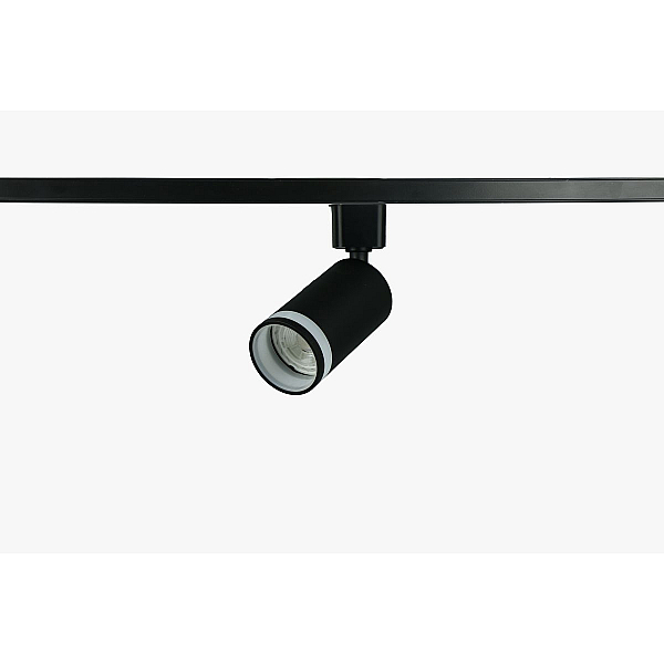 Трековый светильник однофазный ЭРА TR77-GU10 BK Б0063926