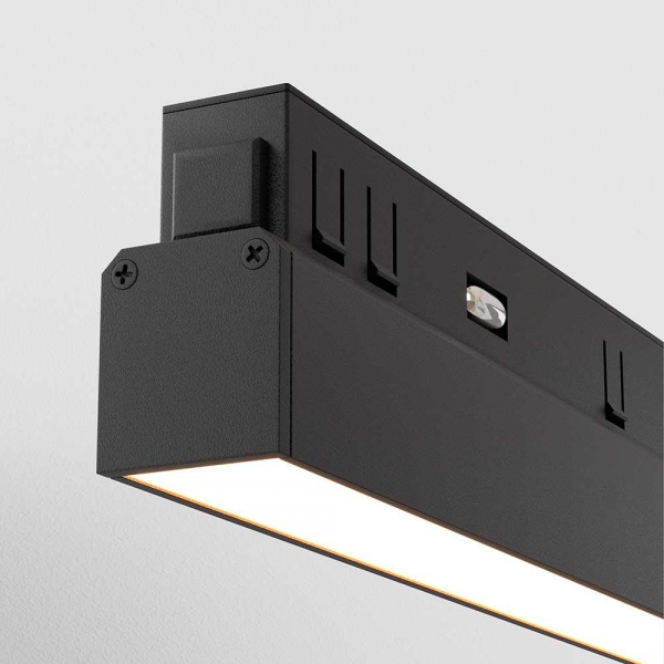 Трековый светодиодный светильник Maytoni Technical Basis TR030-2-12W3K-B Трековый светодиодный светильник Maytoni Technical Basis TR030-2-12W3K-B