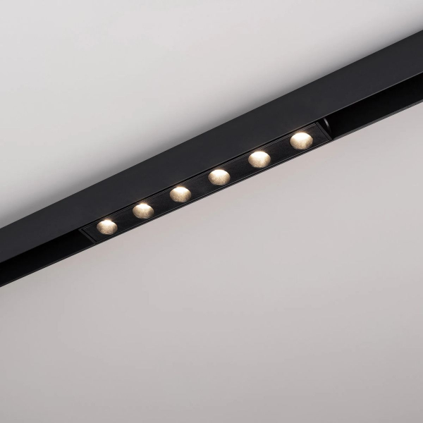 Трековый светодиодный светильник Arlight Mag-Dots-25-L200-6W Warm3000 046323 Трековый светодиодный светильник Arlight Mag-Dots-25-L200-6W Warm3000 046323