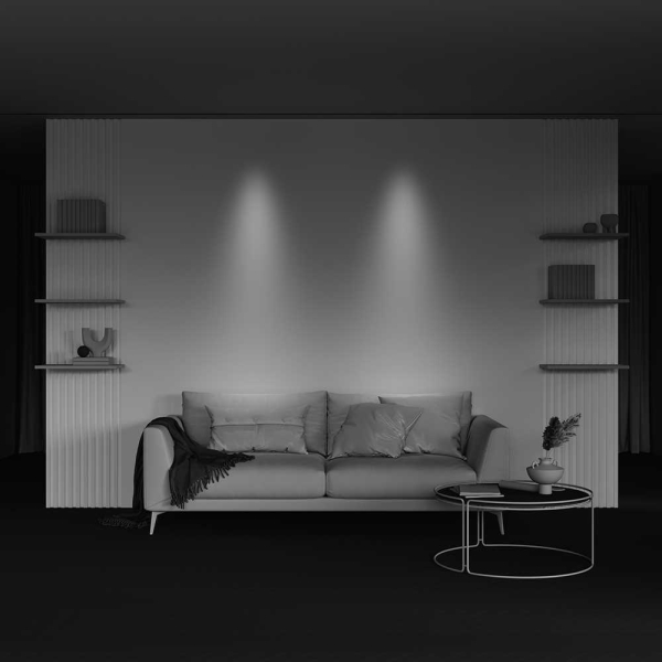 Трековый светильник Maytoni Technical EXILITY Points TR031-2-6W3K-B