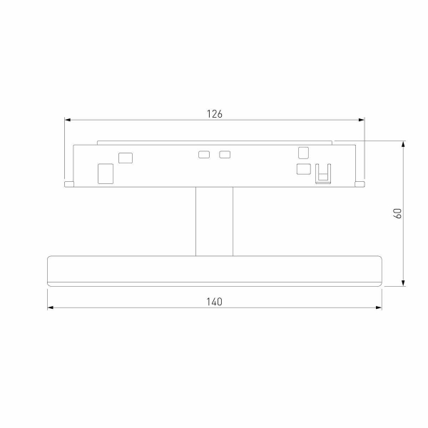 Трековый светодиодный светильник Elektrostandard Slim Magnetic Cally 85172/01 a065984 Трековый светодиодный светильник Elektrostandard Slim Magnetic Cally 85172/01 a065984