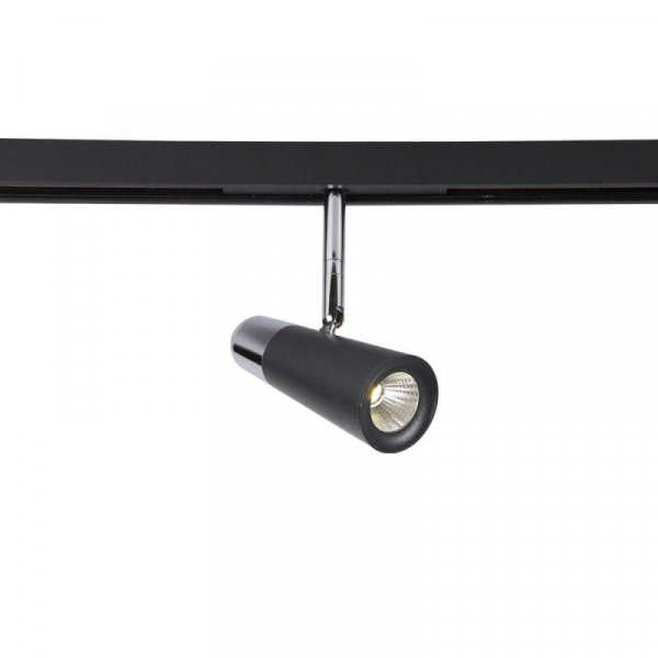 Трековый светодиодный светильник для магнитного шинопровода Crystal Lux Space CLT 0.33 006 12W BL-CH 4000K Трековый светодиодный светильник для магнитного шинопровода Crystal Lux Space CLT 0.33 006 12W BL-CH 4000K