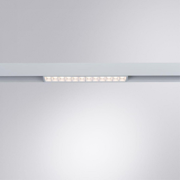 Трековый светодиодный светильник Arte Lamp Linea A4634PL-1WH Трековый светодиодный светильник Arte Lamp Linea A4634PL-1WH