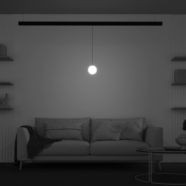Трековый светодиодный светильник Maytoni Technical Luna TR039-2-5W4K Трековый светодиодный светильник Maytoni Technical Luna TR039-2-5W4K