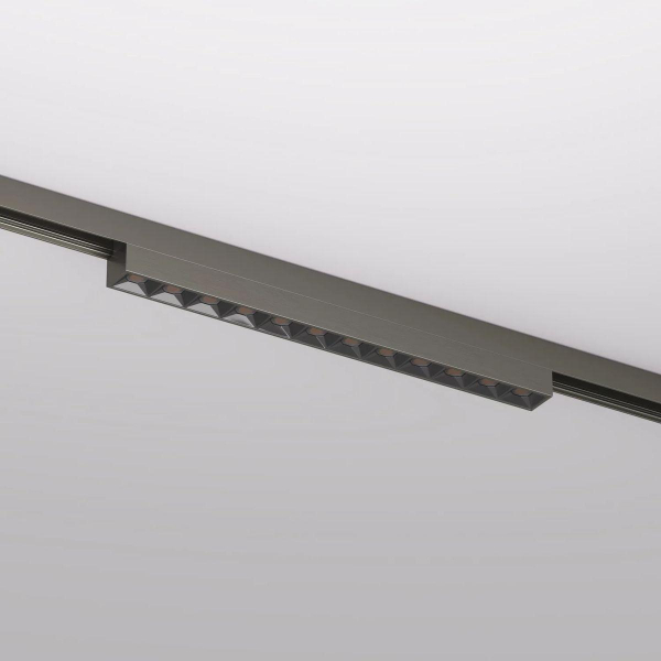 Трековый светодиодный светильник Denkirs Shine Grill DK5771-DN Трековый светодиодный светильник Denkirs Shine Grill DK5771-DN