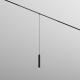 Трековый светодиодный светильник Denkirs Simple Spot DK8108-BK