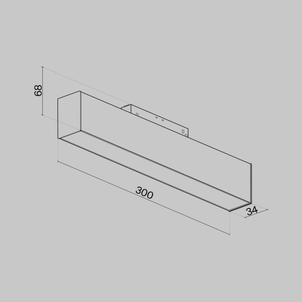 Трековый светильник Maytoni Technical TR012-2-12W3K-W
