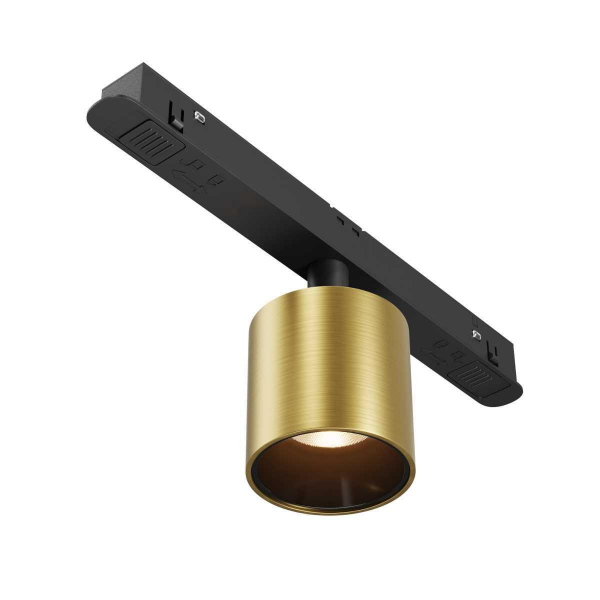 Трековый светодиодный светильник Maytoni Technical Magnetic Exility Alfa S TR132-2-7W3K-BS Трековый светодиодный светильник Maytoni Technical Magnetic Exility Alfa S TR132-2-7W3K-BS