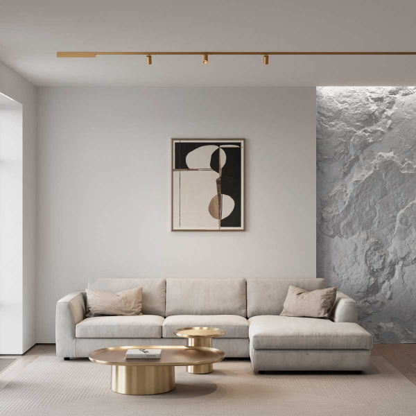 Трековый светильник Elektrostandard Brass Line a071846