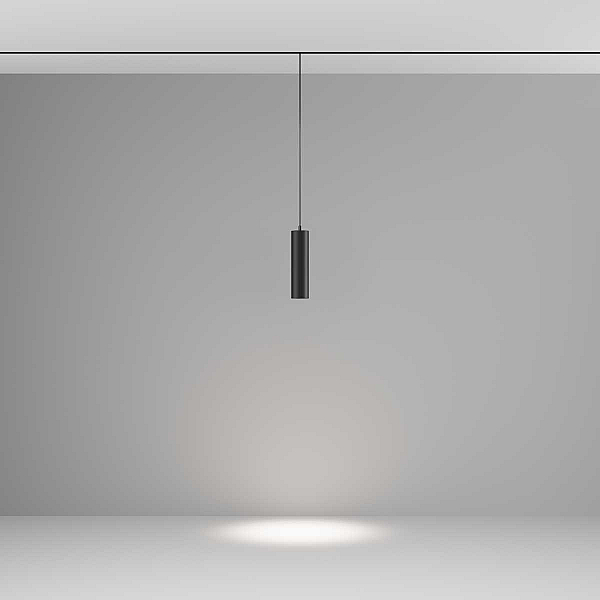 Трековый подвесной светильник Voltega Эксилайт / Exilight VGL041-4-12W3K-M-DS-B