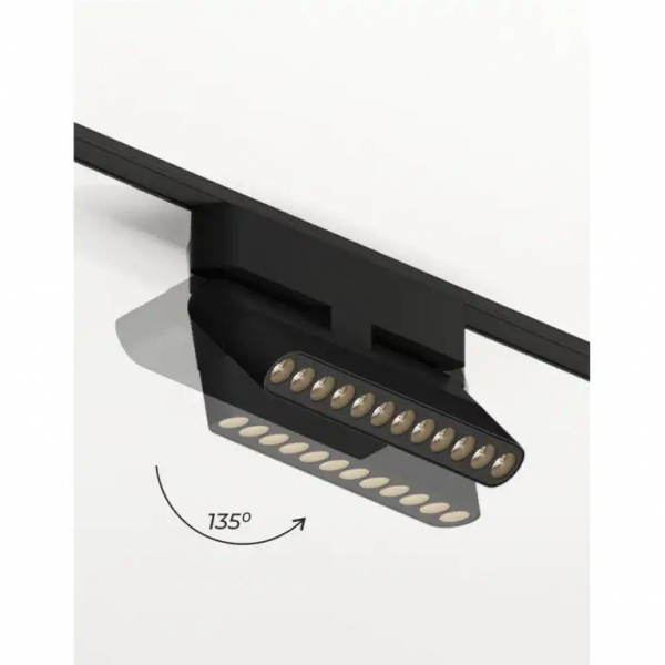 Трековый поворотный светильник ZZOK Nemo 12W 4000K Black NRL12-BK4K