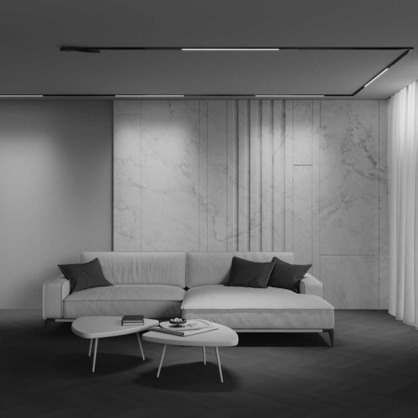 Трековый светильник Maytoni Technical EXILITY X Basis TR240-4-18WTW-DD2-B