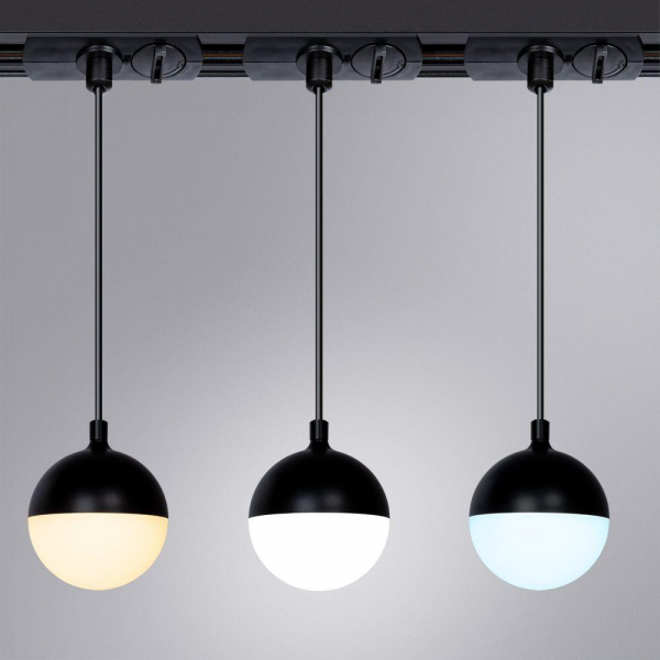Трековый светодиодный светильник Arte Lamp Virgo A4564PL-1BK Трековый светодиодный светильник Arte Lamp Virgo A4564PL-1BK