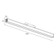 Трековый линейный светильник Hesby Lighting ElDeko, 24Вт-4000К, чёрный HSBL_0080