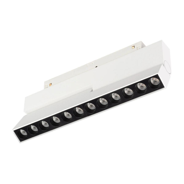 Трековый светодиодный светильник Arlight Mag-Orient-Dots-Fold-S230-12W Day4000 045034 Трековый светодиодный светильник Arlight Mag-Orient-Dots-Fold-S230-12W Day4000 045034