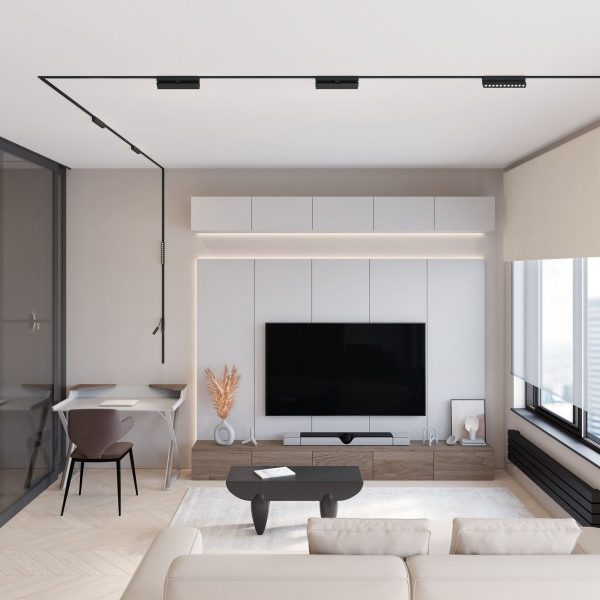 Трековый светильник Denkirs AIR GRILL DK5338-BK