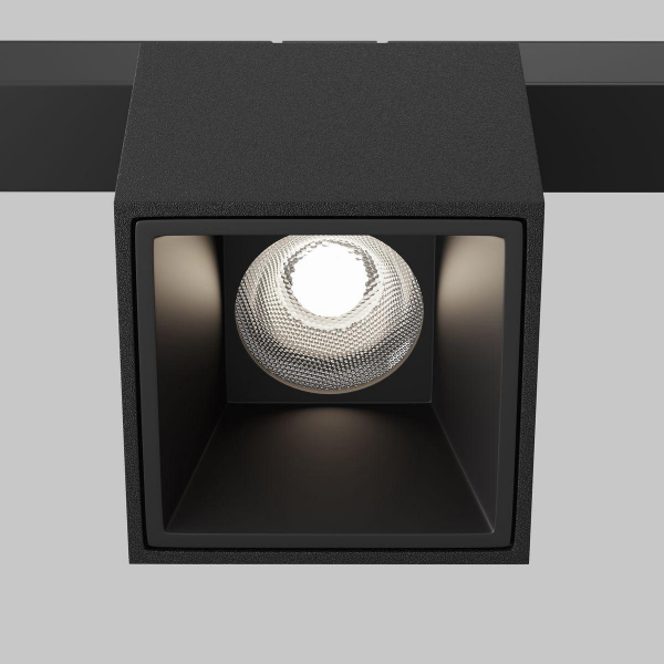 Трековый светодиодный светильник Maytoni Technical Magnetic Exility Alfa S TR133-2-7W4K-B Трековый светодиодный светильник Maytoni Technical Magnetic Exility Alfa S TR133-2-7W4K-B