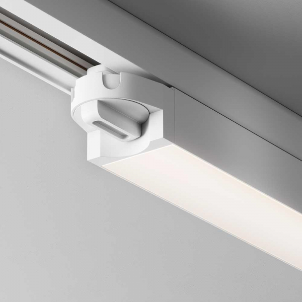 Трековый светодиодный светильник Maytoni Technical Basis TR000-1-24W4K-W Трековый светодиодный светильник Maytoni Technical Basis TR000-1-24W4K-W