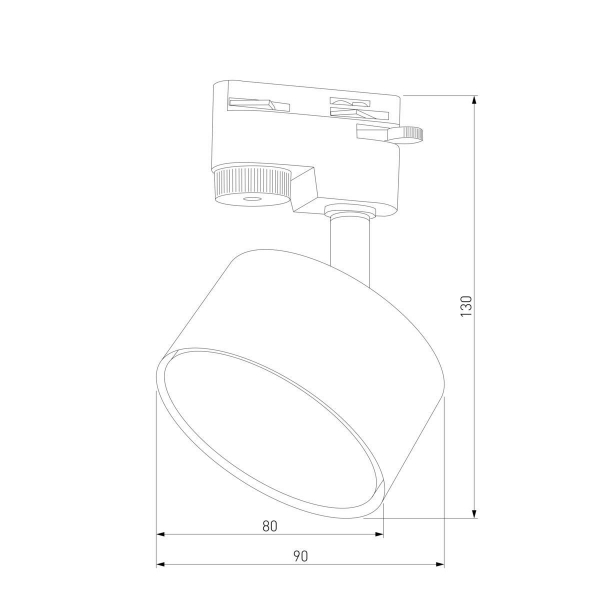 Трековый светильник TK Lighting 4398 Tracer Black Трековый светильник TK Lighting 4398 Tracer Black