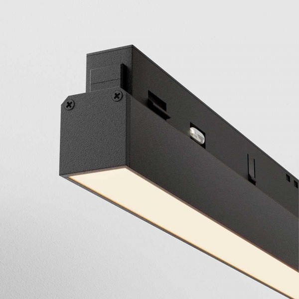 Трековый светодиодный светильник Maytoni Technical Basis TR030-2-24W3K-B Трековый светодиодный светильник Maytoni Technical Basis TR030-2-24W3K-B