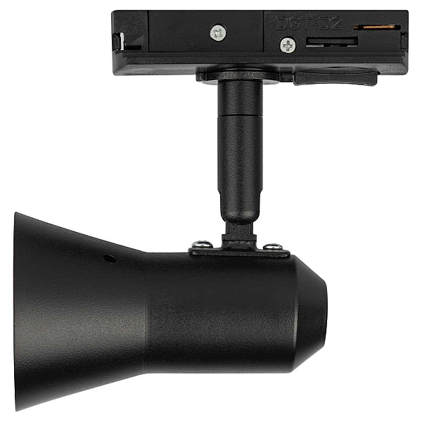 Трековый светильник однофазный ЭРА Taper TR37-GU10 BK Б0053304