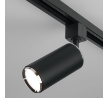 Трековый светильник Elektrostandard Svit GU10 черный/хром MRL 1013 a048166