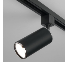 Трековый светильник Elektrostandard Svit GU10 черный/хром MRL 1013 a048166