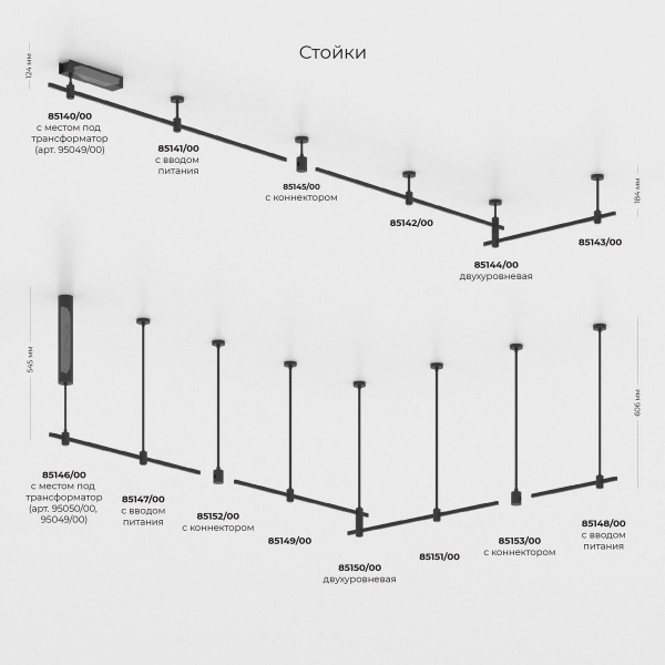 Трековый светодиодный светильник Elektrostandard Esthetic Magnetic 85124/01 a065425 Трековый светодиодный светильник Elektrostandard Esthetic Magnetic 85124/01 a065425