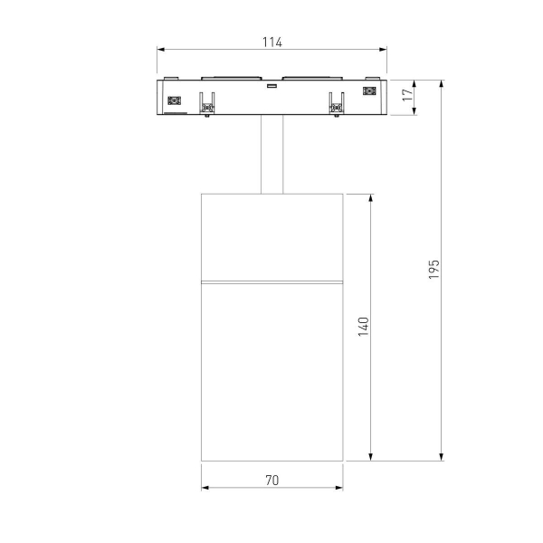 Трековый светодиодный светильник Elektrostandard Slim Magnetic Comfi 85190/01 a066518 Трековый светодиодный светильник Elektrostandard Slim Magnetic Comfi 85190/01 a066518