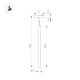 Трековый светодиодный светильник Arlight Mag-Microcosm-Spot-Hang-R18-L500-3W Day4000 043270