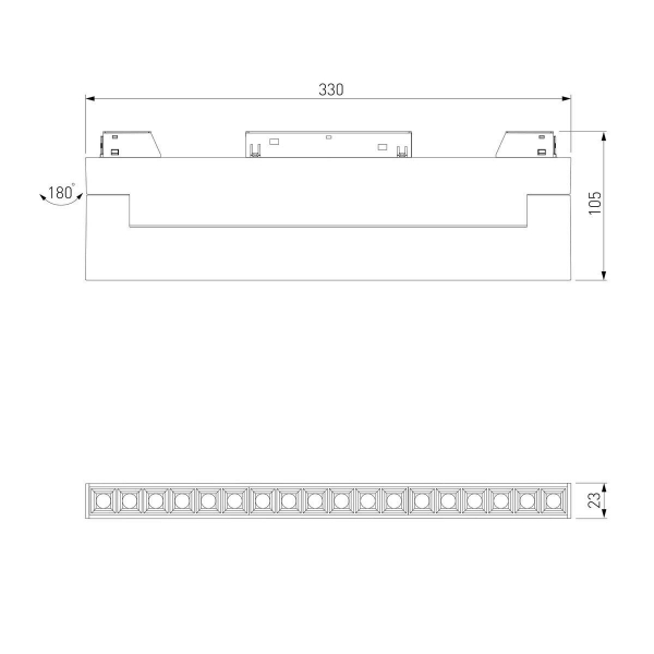 Трековый светодиодный светильник Elektrostandard Slim Magnetic 85209/01 a067371 Трековый светодиодный светильник Elektrostandard Slim Magnetic 85209/01 a067371
