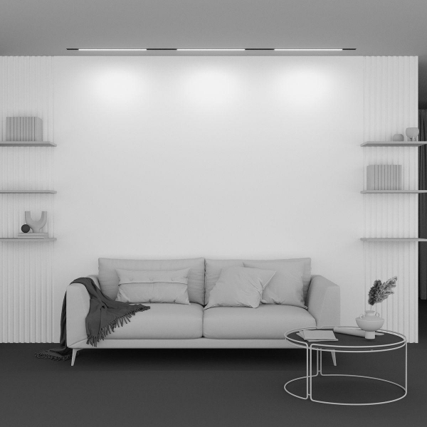 Трековый светодиодный светильник Maytoni Technical Basis TR030-2-24W2.7K-B Трековый светодиодный светильник Maytoni Technical Basis TR030-2-24W2.7K-B