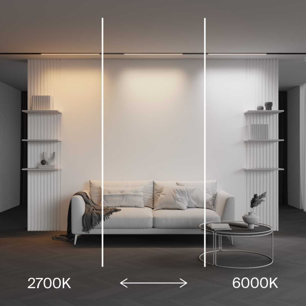Трековый светильник Maytoni Technical EXILITY X Basis TR240-4-18WTW-DSZ-B