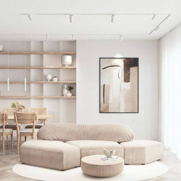 Трековый светодиодный светильник Denkirs Simple Spot DK8208-WH