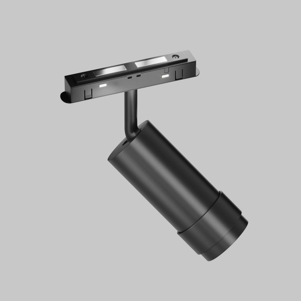 Трековый светодиодный светильник Maytoni Technical Magnetic Exility Focus Zoom TR211-1-12W4K-Z-B Трековый светодиодный светильник Maytoni Technical Magnetic Exility Focus Zoom TR211-1-12W4K-Z-B